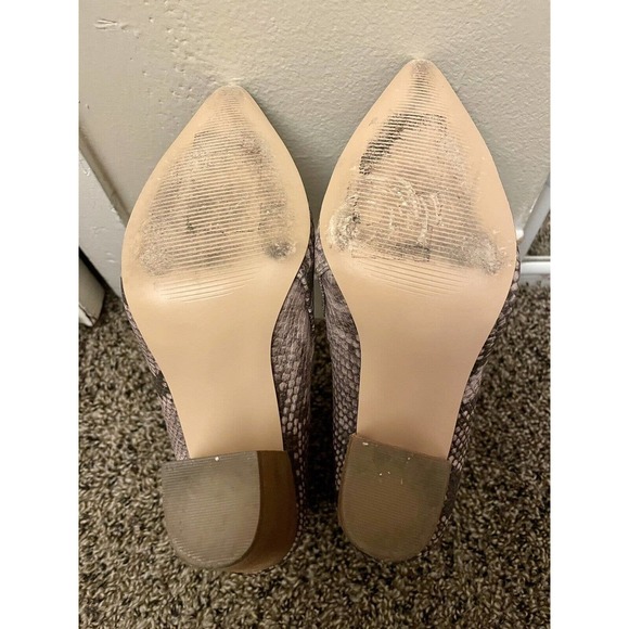 Carlos Santana Tibbie Snake Boots Women’s Size 7.5 3 Inch Ankle Boots - Picture 5 of 7